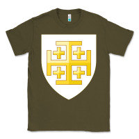 Army Green arms of the kingdom of jerusalem Classic Tee - linhVisuals