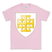 Bubblegum Pink arms of the kingdom of jerusalem Classic Tee - linhVisuals