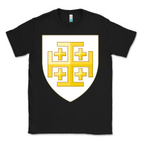 Black arms of the kingdom of jerusalem Classic Tee - linhVisuals