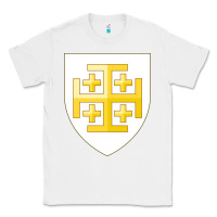 White arms of the kingdom of jerusalem Classic Tee - linhVisuals