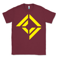 Burgundy corridor crew Classic Tee - linhVisuals