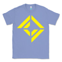 Colony Blue corridor crew Classic Tee - linhVisuals