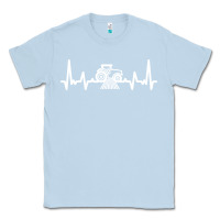 Dusty Blue tractor Classic Tee - linhVisuals