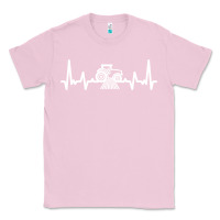 Bubblegum Pink tractor Classic Tee - linhVisuals