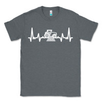 Charcoal Heather tractor Classic Tee - linhVisuals