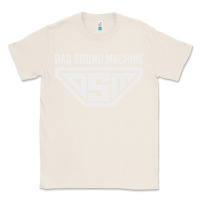 Natural das sound machine Classic Tee - linhVisuals