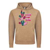 Vintage Coffee stuck on you cactus Vintage Hoodie - BarkalooDesign