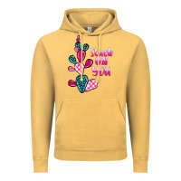Vintage Mustard stuck on you cactus Vintage Hoodie - BarkalooDesign