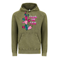 Vintage Olive stuck on you cactus Vintage Hoodie - BarkalooDesign