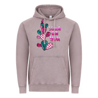 Vintage Zinc stuck on you cactus Vintage Hoodie - BarkalooDesign