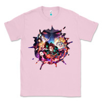 Bubblegum Pink kimetsu no yaibathe hinokami chronicles Classic Tee - linhVisuals