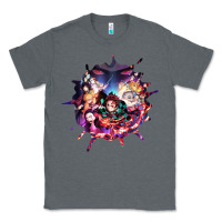 Charcoal Heather kimetsu no yaibathe hinokami chronicles Classic Tee - linhVisuals
