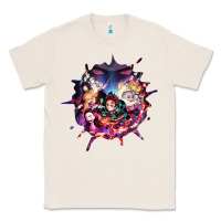 Natural kimetsu no yaibathe hinokami chronicles Classic Tee - linhVisuals
