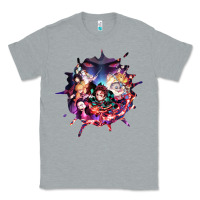 Heather Grey kimetsu no yaibathe hinokami chronicles Classic Tee - linhVisuals