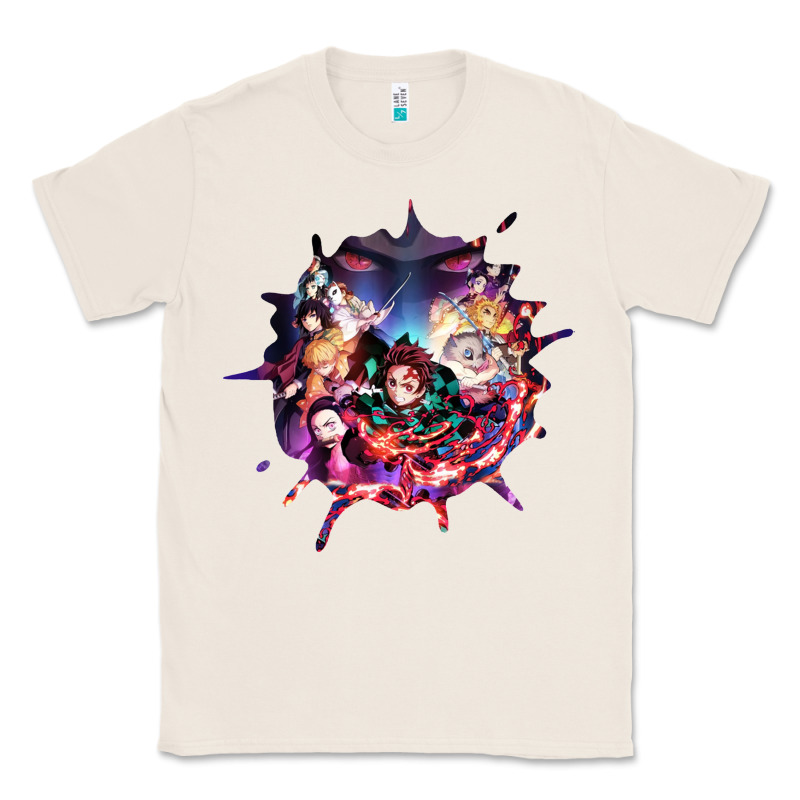 Kimetsu No Yaibathe Hinokami Chronicles Classic Tee by linhVisuals | Teevron