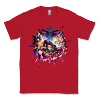 Red kimetsu no yaibathe hinokami chronicles Classic Tee - linhVisuals