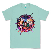 Seafoam kimetsu no yaibathe hinokami chronicles Classic Tee - linhVisuals