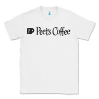 White suitable-peet's-coffee-worn Classic Tee - linhVisuals