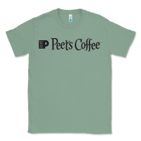 Sage suitable-peet's-coffee-worn Classic Tee - linhVisuals