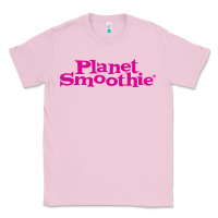 Bubblegum Pink suitable-planet-smoothie-worn Classic Tee - linhVisuals