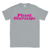 Heather Grey suitable-planet-smoothie-worn Classic Tee - linhVisuals