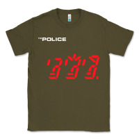 Army Green the police   ghost in the machine Classic Tee - linhVisuals