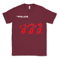 Burgundy the police   ghost in the machine Classic Tee - linhVisuals
