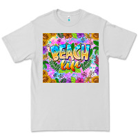 Dove Grey Beach Life Premium Tee - CowhideDigitalArt