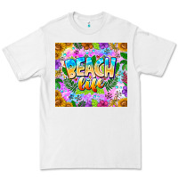 White Beach Life Premium Tee - CowhideDigitalArt