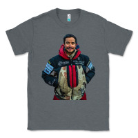 Charcoal Heather nimsdai purja Classic Tee - linhVisuals