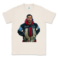 Natural nimsdai purja Classic Tee - linhVisuals