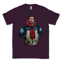 Plum nimsdai purja Classic Tee - linhVisuals