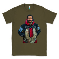 Army Green nimsdai purja Classic Tee - linhVisuals
