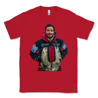 Red nimsdai purja Classic Tee - linhVisuals