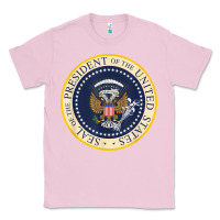 Bubblegum Pink fake presidential seal Classic Tee - linhVisuals