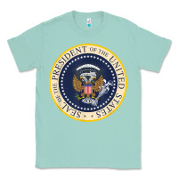 Seafoam fake presidential seal Classic Tee - linhVisuals