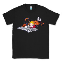 Black calvin Classic Tee - linhVisuals