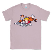 Lilac calvin Classic Tee - linhVisuals
