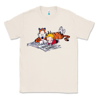 Natural calvin Classic Tee - linhVisuals