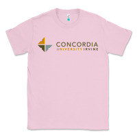 Bubblegum Pink Concordia University Irvine Classic Tee - linhVisuals
