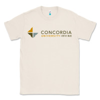 Natural Concordia University Irvine Classic Tee - linhVisuals
