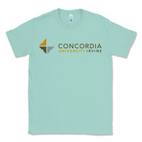 Seafoam Concordia University Irvine Classic Tee - linhVisuals