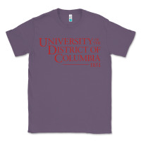 Lavender University of the District of Columbia Classic Tee - linhVisuals