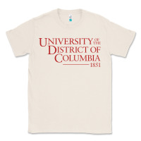 Natural University of the District of Columbia Classic Tee - linhVisuals