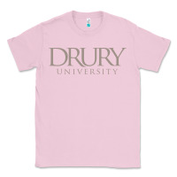 Bubblegum Pink Drury University Classic Tee - linhVisuals