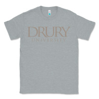 Heather Grey Drury University Classic Tee - linhVisuals