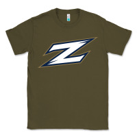 Army Green akron zips Classic Tee - linhVisuals