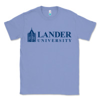 Colony Blue Lander University Classic Tee - linhVisuals