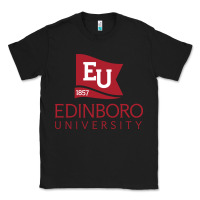 Black Edinboro University Classic Tee - linhVisuals