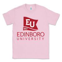 Bubblegum Pink Edinboro University Classic Tee - linhVisuals